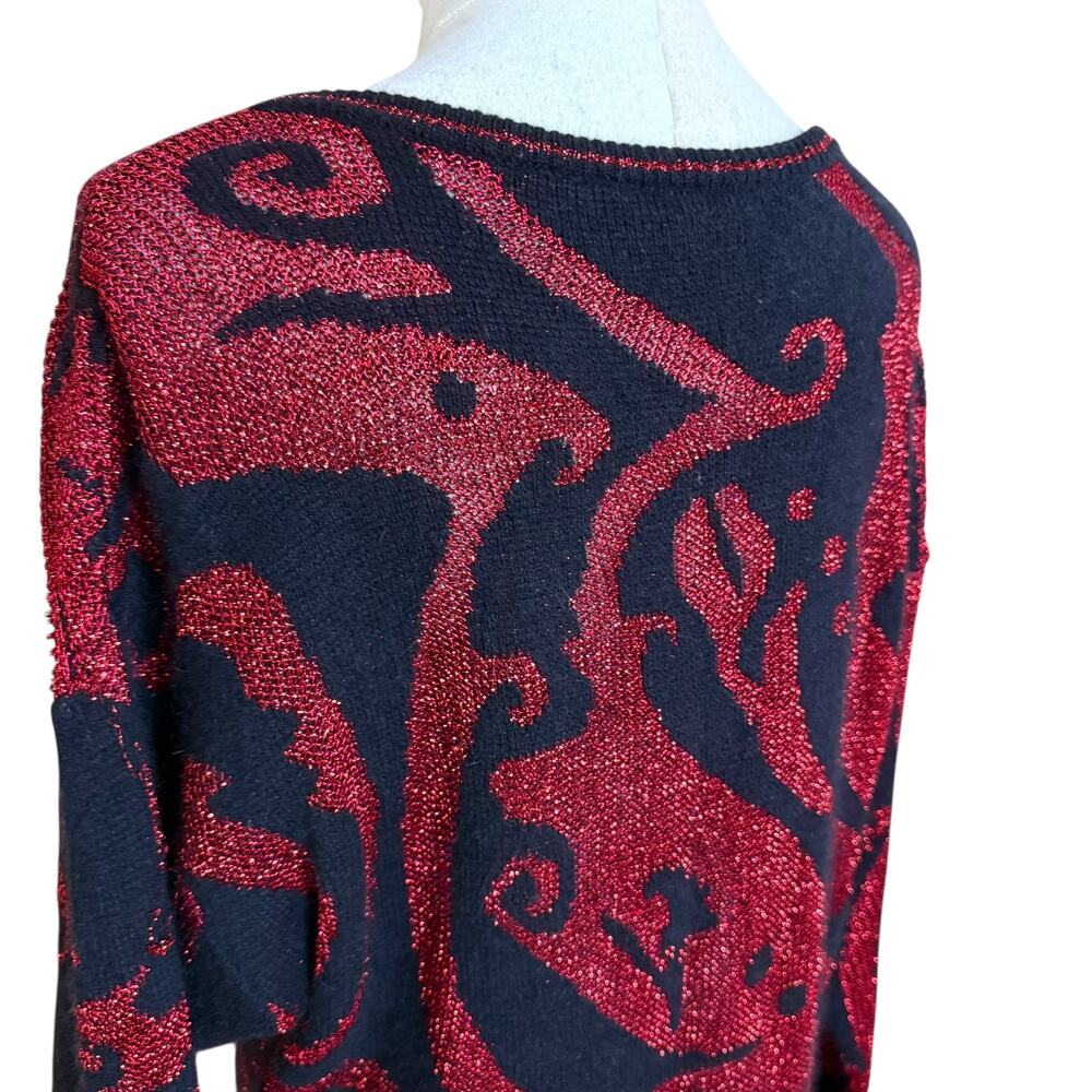 MONDI Vintage Wool Blend Sweater Dress Sz M Made in Germany Breathable Material - Picture 9 of 14